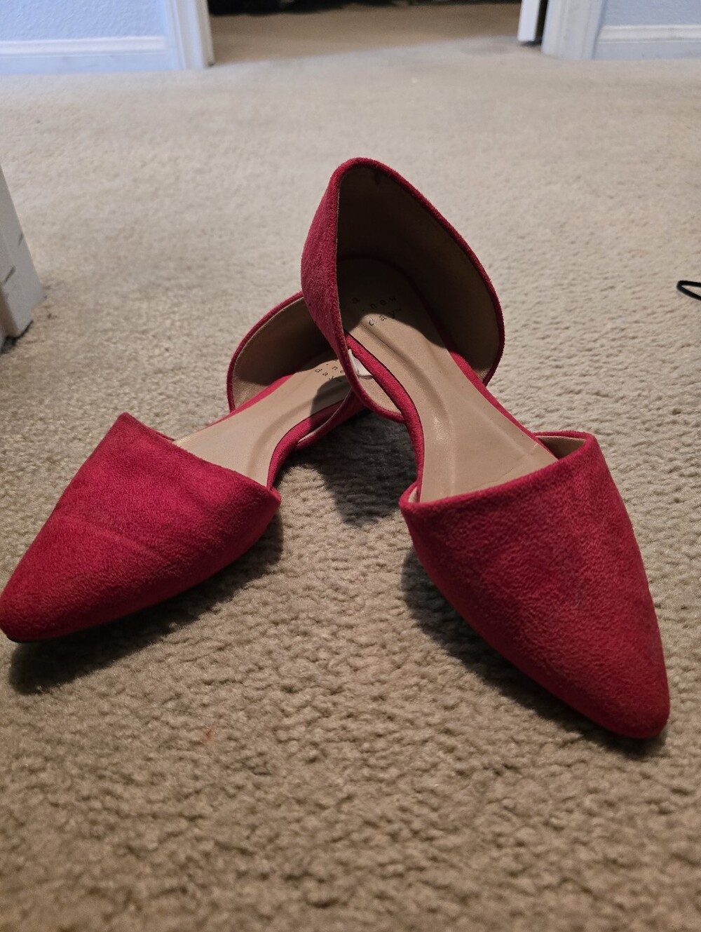 Red Flats Size 6.5